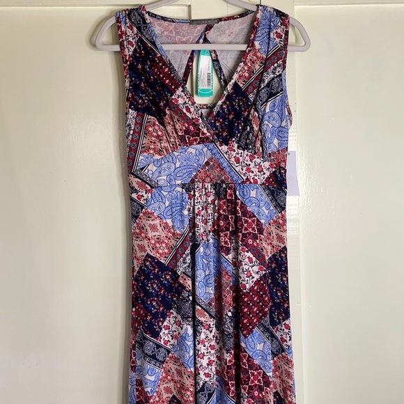 Raizy Knit Maxi Dress Size Large Nwt 